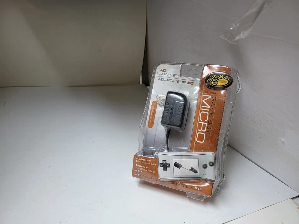 NUEVO ADAPTADOR DE CARGADOR DE CORRIENTE AC MAD CATZ para GAMEBOY MICRO PLIEGUE #A1 Foto 1 de 1