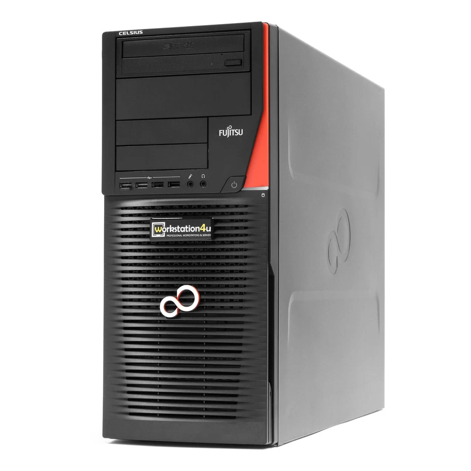 Fujitsu M740 Workstation, Xeon E5-2667v4, 16GB ram, 256GB SSD, 1TB HDD, Nvs 510 - Imagen 1 de 1