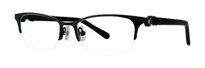 Brand NEW VERA WANG LUXE Nedaj (BK) Black 52 16 140 mm Eyeglass Frame Strass - Picture 1 of 4