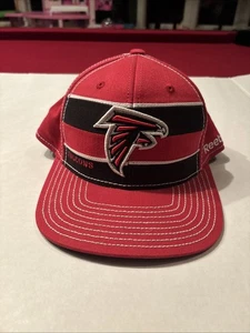 Atlanta Falcons Hat Cap Fitted S/M Authentic Team Reebok Equipment NFL - Picture 1 of 10
