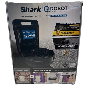 Shark RV1001AE IQ App-gesteuerter selbstladender Saugroboter - Schwarz !!️Beschreibung lesen - Bild 1 von 17