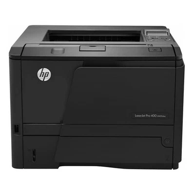 HP LaserJet 400 M401dne Duplex LAN Laserdrucker mit gebrauchtem Toner - Bild 1 von 3