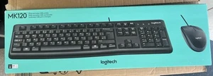 LOGITECH MK120 KEYBOARD AND MOUSE - Photo 1/2