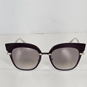 230 $ Jimmy Choo Sonnenbrille ROSY/S 2KJ92 51 20 140 lila Glitzer Farbverlauf ITALIEN - Bild 1 von 16