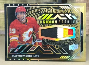 2023-24 SPX Obsidian Rookie Jersey Gold ORJ-MC Matthew Coronato /35 - Picture 1 of 2