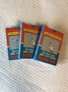 1983 Topps Drake's Big Hitters Baseball Set