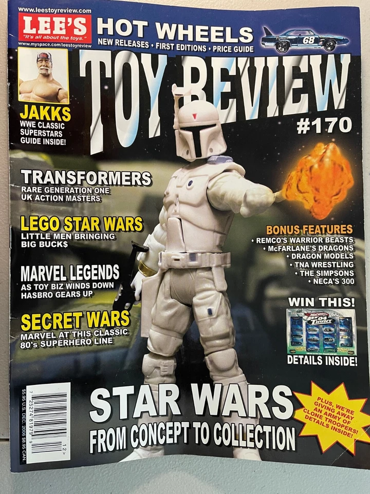 Star Wars Hot Wheels Marvel Lego Secret Wars revista de revisão de brinquedos 2006 - Imagem 1 de 1