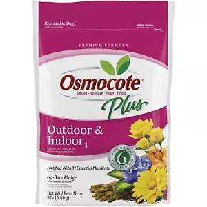 Osmocote Smart-Release Plant Food Plus Outdoor & Indoor Granular Fertilizer, 8lb - Picture 1 of 3
