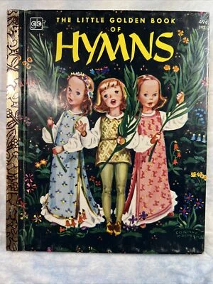 Vintage A Little Golden Book Little Golden Book Of Hymns 392 .49 1974 #1909 - Image 1 of 4