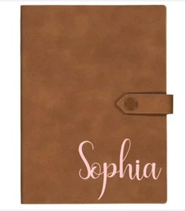 Personalised Notebook Journal | Teacher Gift | Wedding Bridal Party | Customised - Picture 1 of 1
