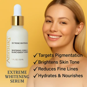 Ammuri Premium Whitening Serum 30ml Kojic Acid + Tranexamic Acid | Dark Spot X - Picture 1 of 21