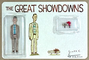 FORREST GUMP THE GREAT SHOWDOWNS TOY FIGURE BY SCOTT C S/N #54/100 SOLD OUT - Picture 1 of 1