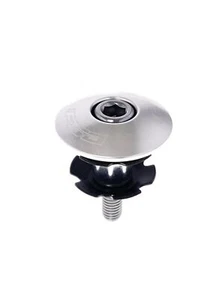 FSA Bicycle Headset Star Nut & Top Cap Set 1" TH-375-1 Silver - Picture 1 of 2