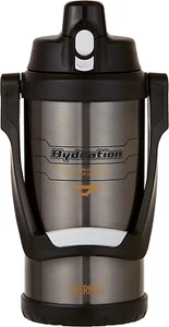 Thermos Stainless Steel Vacuum Insulated Hydration Bottle, 2L, Grey, FFO2000AUS - Picture 1 of 12