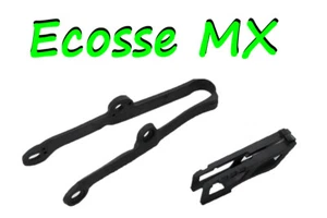 Kit guida catena Kawasaki KX250F 2009-2016 UFO nero 4710 - Foto 1 di 6
