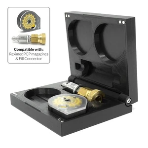 Reximex PCP & Fill Connector Slim Magazine Case Box (Pretensis Myth Throne Ixia) - Picture 1 of 12