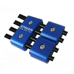 Kit separador de alambre/manguera de aluminio anodizado/alambre de bujía (kit de 3 piezas) - Imagen 1 de 5