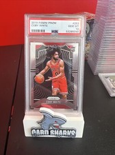 Coby White 2019 Panini Prizm #253 Rookie Card PSA 10 GEM MINT