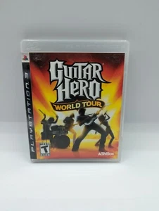 Guitar Hero World Tour Sony Playstation 3 PS3 Complete w/ Manual Disc - Picture 1 of 3