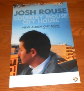 Josh Rouse Country Mouse City House Poster Original Promo 17x11 Folk - Picture 1 of 1