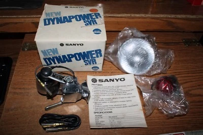 ¡¡NUEVO!!  Luz de bicicleta generador de neumáticos Sanyo Dynapower SVR NH-T6 6v 3W NH-140SYE Foto 1 de 4