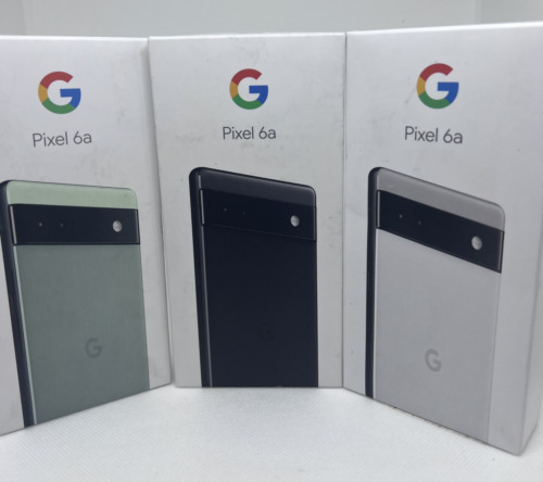 Google Pixel 6a 128GB ROM 6GB RAM 5G 6.1" Unlocked Smartphone-New Unopened