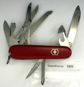 Victorinox Fieldmaster Swiss Army knife- used, fair early 80s w slot #3325 - Picture 1 of 7