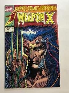 MARVEL COMICS PRESENTS #74 NM MARVEL COMICS COPPER AGE 1991 - WOLVERINE - Picture 1 of 2