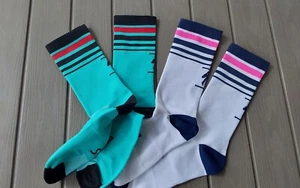 2 PAIRS ! Women Men's Cycling SocksBreathable, anti slip STOCK CLEARANCE - Picture 1 of 13