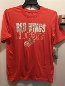 Detroit Red Wings Youth XL (16-18) Red Short Sleeves T Shirt NWT - Picture 1 of 6