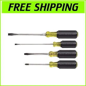Precision 4-Piece Screwdriver Set with Ergonomic Handles and Tip-Ident Marking - Picture 1 of 12