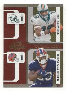 2007 Playoff Contenders - Round Numbers - #4 - Ted Ginn Jr. / Marshawn Lynch - Picture 1 of 1