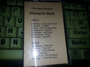Putumayo Presents: Women's Work 1996 promo cassette compilation NM - Picture 1 of 4