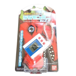 Bandai Digimon Mini Ver.2 White Keychain Game Tyrannomon New Japan F/S - Picture 1 of 2