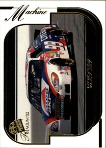 2002 Press Pass Premium #37 Jeff Burton's Car