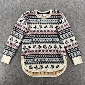 Baby Gap Disney Kids Mickey Minnie Mouse Pullover Sweater Size (6-7) - Picture 1 of 12