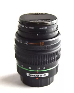 Pentax DA 18-55mm AL F3.5-5.6 Lens - Picture 1 of 4