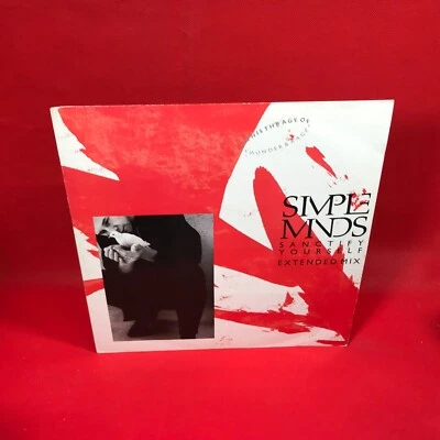 SIMPLE MINDS Sanctify Yourself 1986 UK 12" vinyl single original Extended B - Image 1 of 4