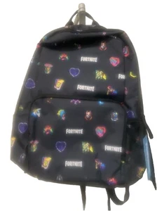 Fortnite Signify Backpack Black Travel School Book Bag NWT - Picture 1 of 9