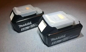 2 X New Genuine Makita BL1850B 18V 5.0Ah Li-Ion LXT Battery 5AH BL1850 Twin Pack - Zdjęcie 1 z 6