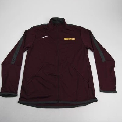 Chaqueta Nike Minnesota Golden Gophers para hombre granate/gris oscuro usada Foto 1 de 4