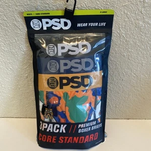 psd mens underwear 3 pack xl Warfare Earf Orange Green Camo Black Navy Boxer New - Picture 1 of 5