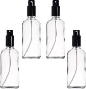 4er Set Glas-Sprühflasche | UV-Schutz | Fein-Spray - Bild 1 von 9