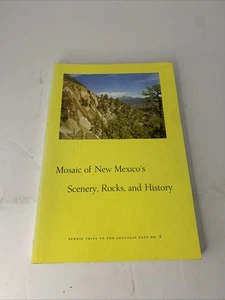Mosaic of New Mexico's Scenery Rocks History Paperback 1972 - Foto 1 di 9