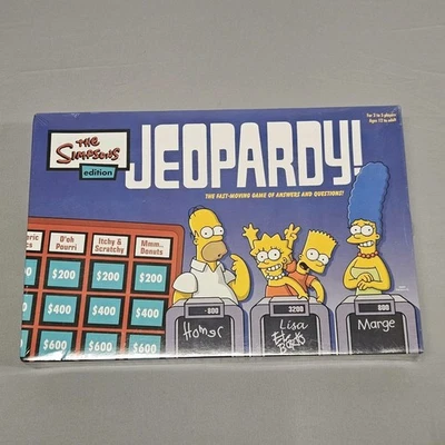 The Simpsons Edition Jeopardy Pressman 2003 Unused  - Image 1 of 2