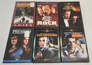 The Untouchables, The Presidio (Sealed), Goldfinger, Dr. No.. Sean Connery DVDs - Imagen 1 de 7