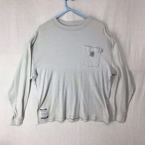 Carhartt FR Men’s Large Long Sleeve Tshirt Flame Resistant HRC2 Pocket FRK294 - Picture 1 of 8