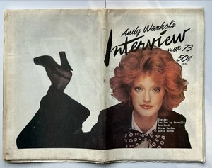 LOULOU DE LA FALAISE Lou Reed SHARON TATE Stan Lee BOWIE vtg INTERVIEW magazine - Picture 1 of 13