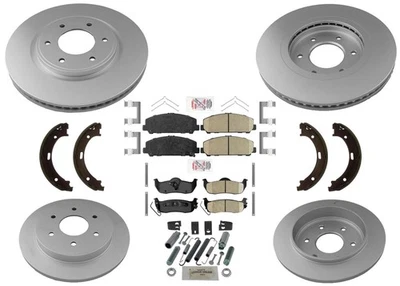 Carbon Performance Disc Brake Rotors & Brake Pads for Nissan Armada 2008-2015 - Image 1 of 4