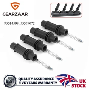 4Pcs for Vauxhall Corsa E 1.4 Ignition Coil Pack Spring Repair Kit 95514599 New - Picture 1 of 6